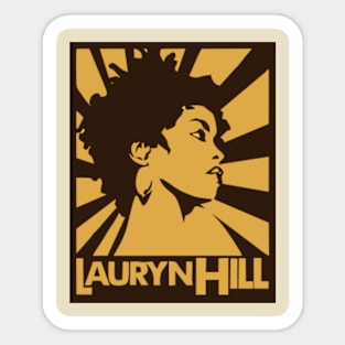 lauryn hill art Sticker